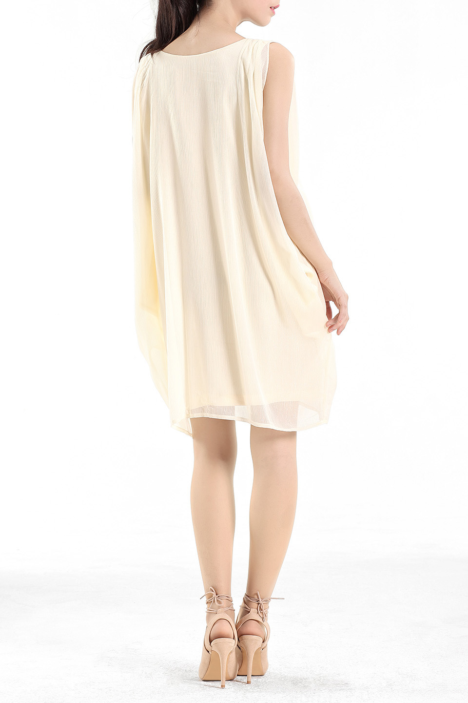 Chiffon Ruffle Dress