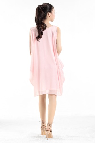 Chiffon Ruffle Dress