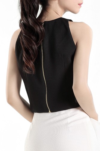 Sleeveless Crop Top